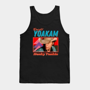 Dwight Yoakam Vintage Look 1986 // Honky Tonkin Original Fan Design Artwork Tank Top